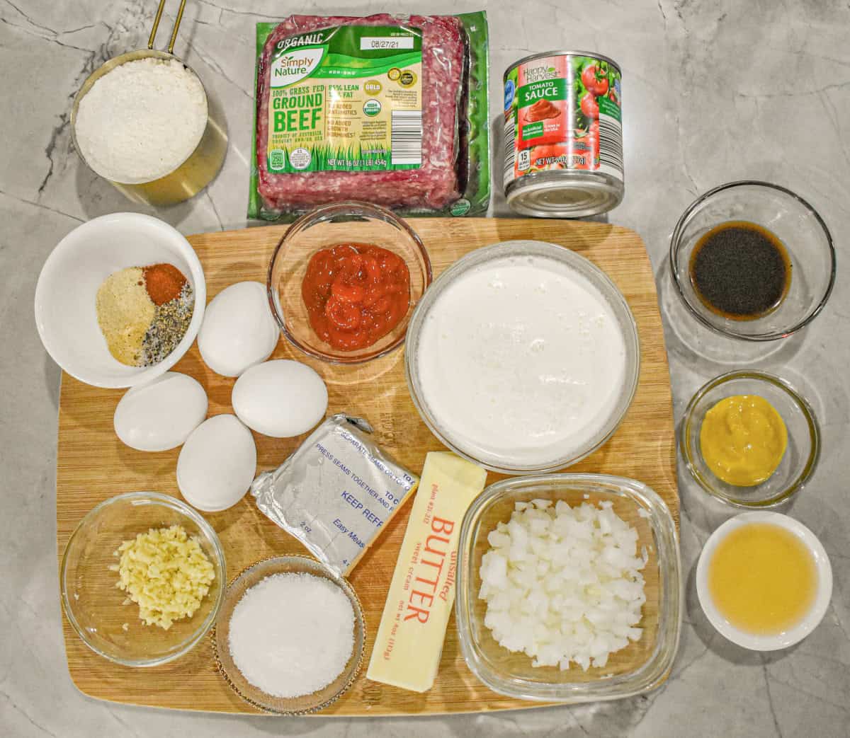keto sloppy joe cornbread casserole ingredients