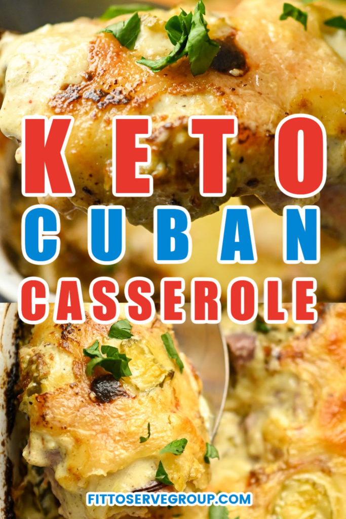 Keto Cuban Casserole, Gluten-Free