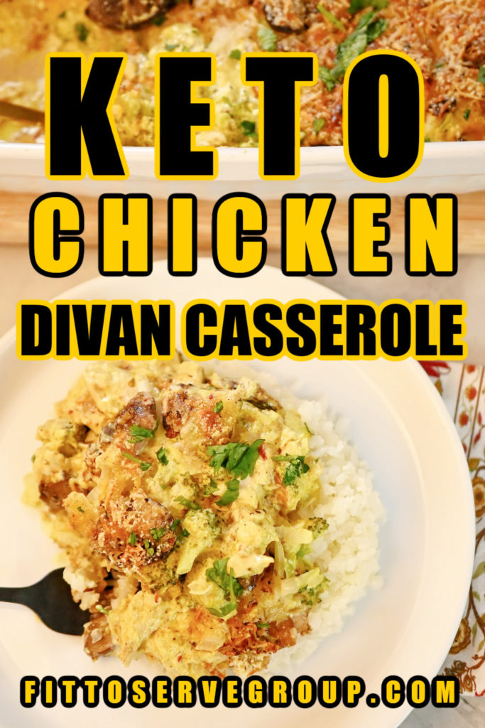 Keto Chicken Divan Casserole