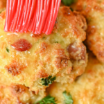 Keto Ham And Cheese Drop Biscuits Story Poster Image