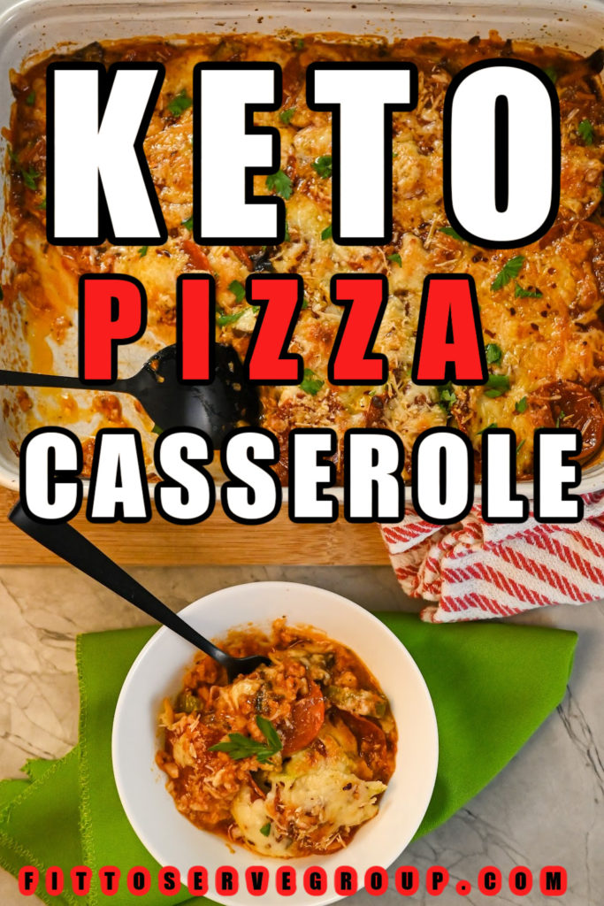 Keto Pizza Casserole