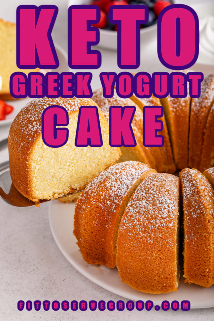 keto Greek yogurt pound bundt cake