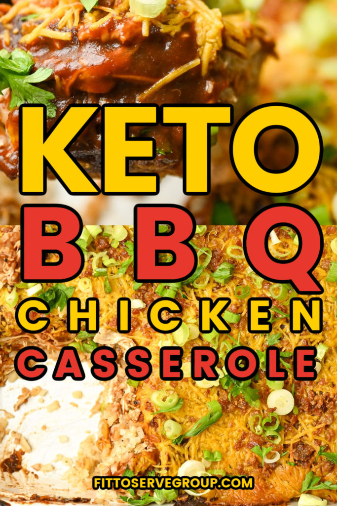 keto bbq chicken casserole, gluten-free