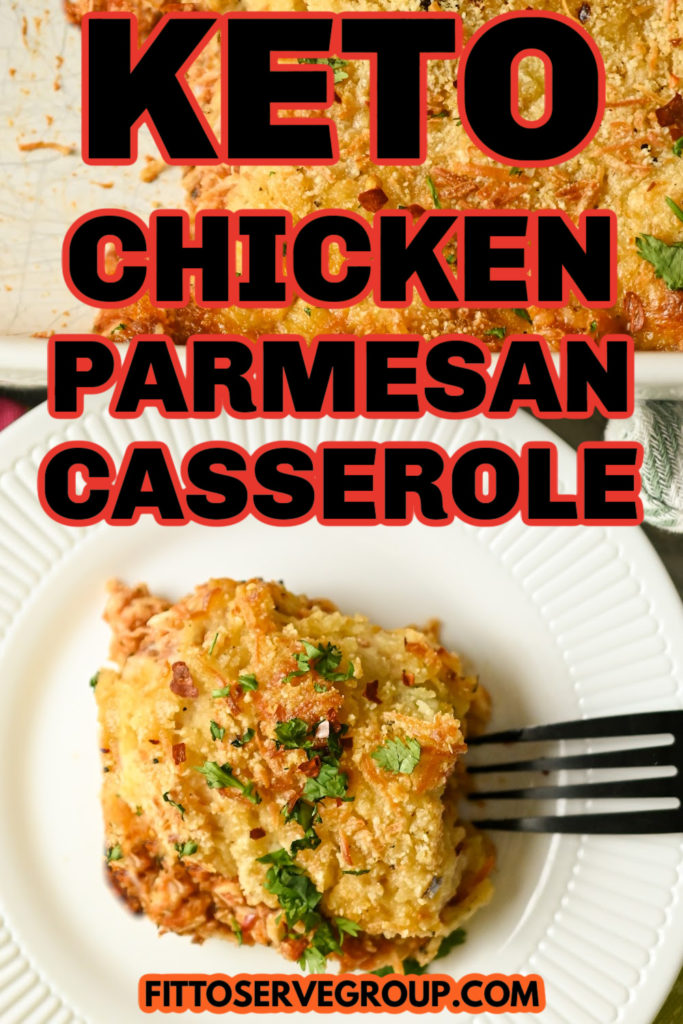 Keto Chicken Parmesan Casserole