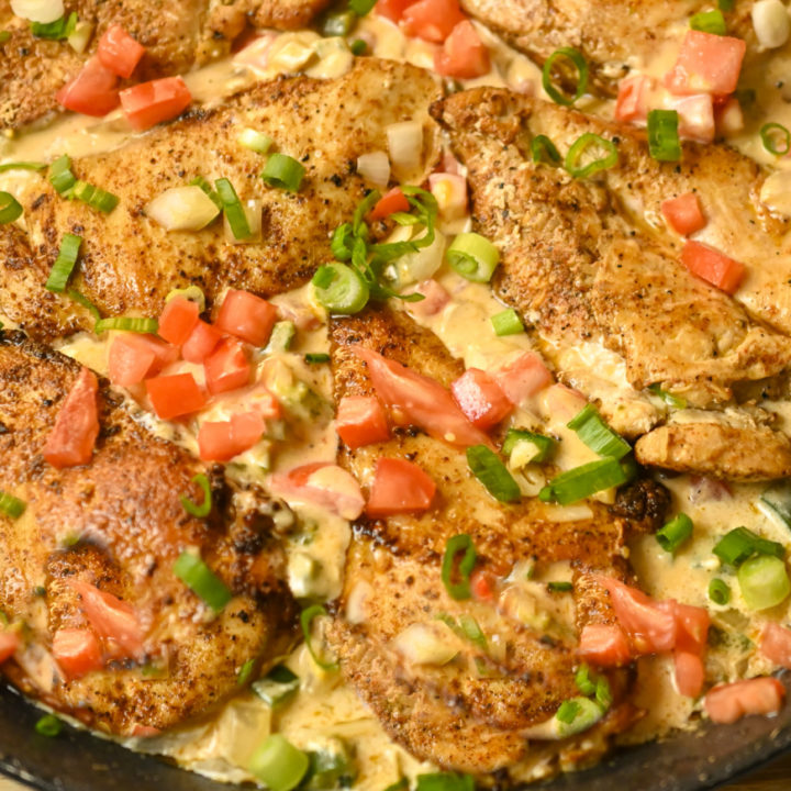 Keto Creamy Skillet Chicken (Gluten-Free)