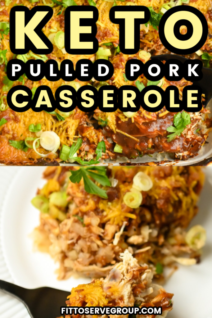 Keto Pulled Pork Casserole 