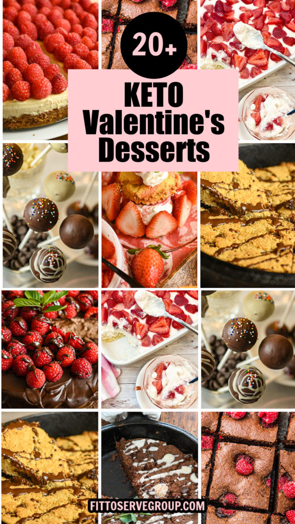 Keto Valentine's Day Desserts · Fittoserve Group