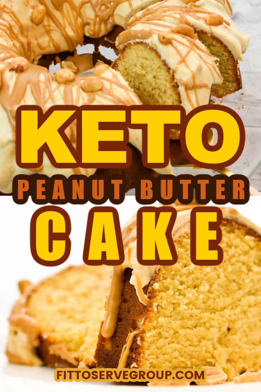 Keto Peanut Butter Cake