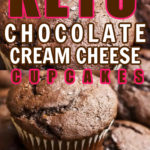 Keto Chocolate Cream Cheese Muffins