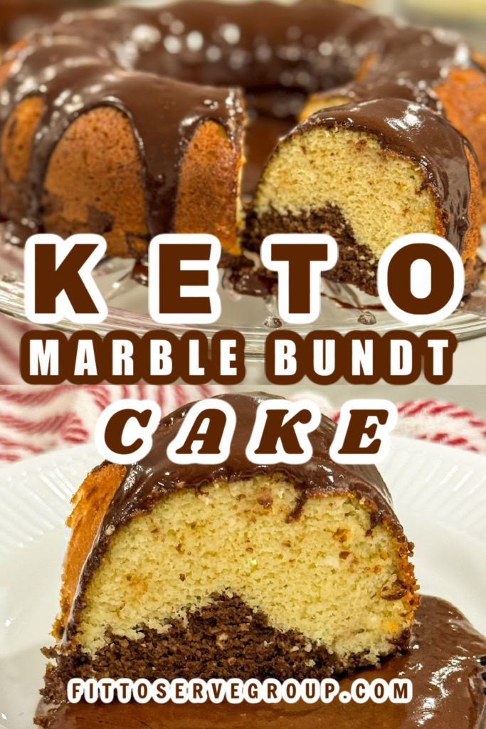 Keto Marble Bundt Cake (Gluten-Free)