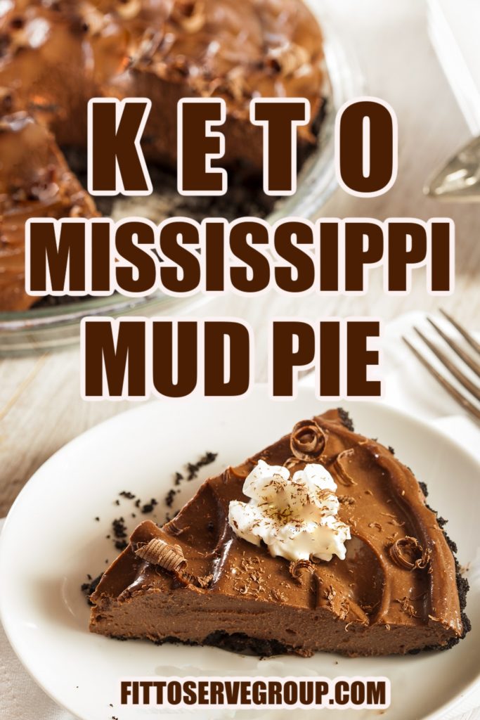 Keto Mississippi Mud Pie (No-Bake)