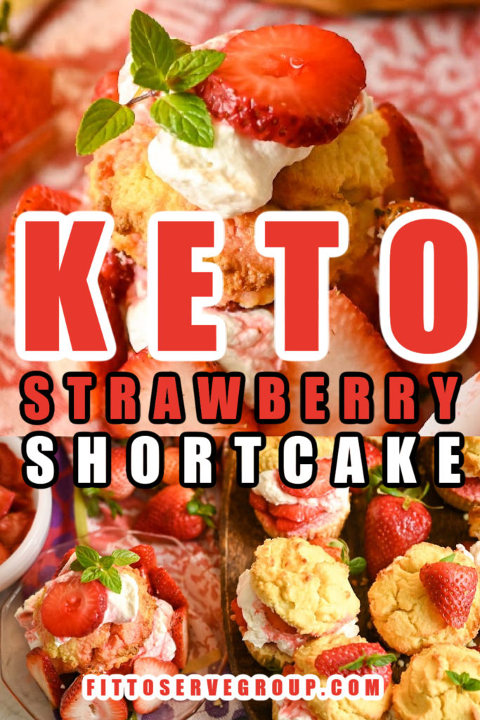 Keto Strawberry Shortcake