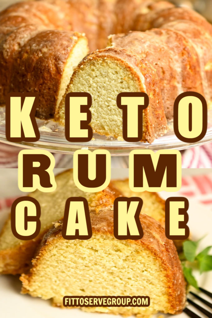 Keto Rum Cake