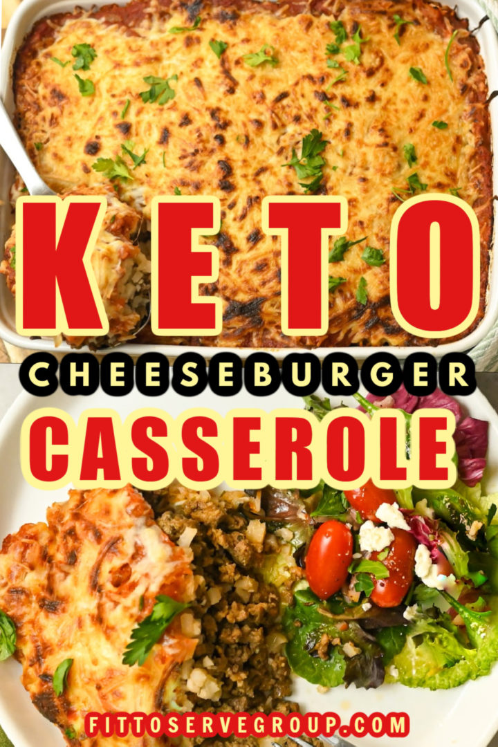 Keto Hamburger Casserole · Fittoserve Group