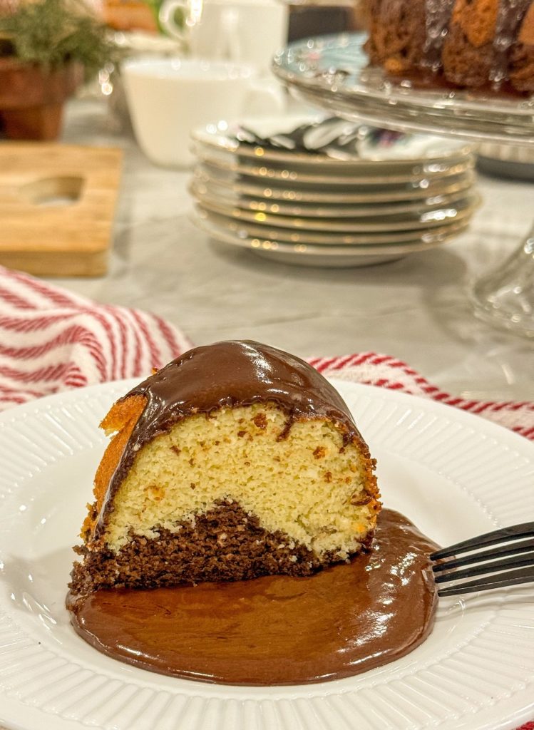 Low-Carb Marble Bundt Cake (Gluten-Free)