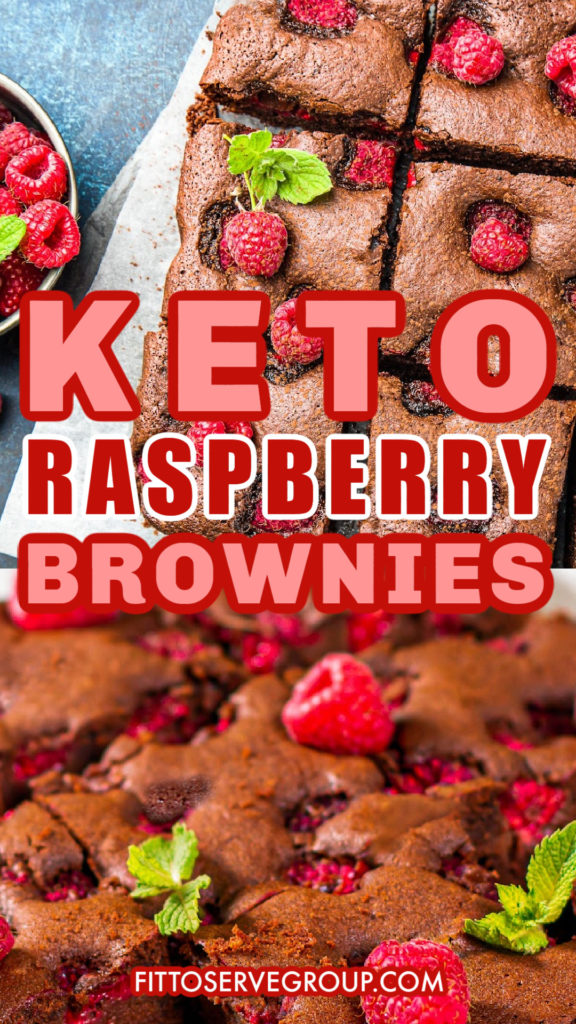 Keto Raspberry Brownies