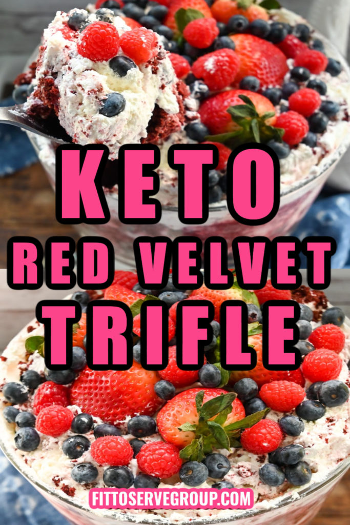 Keto Red Velvet Trifle
