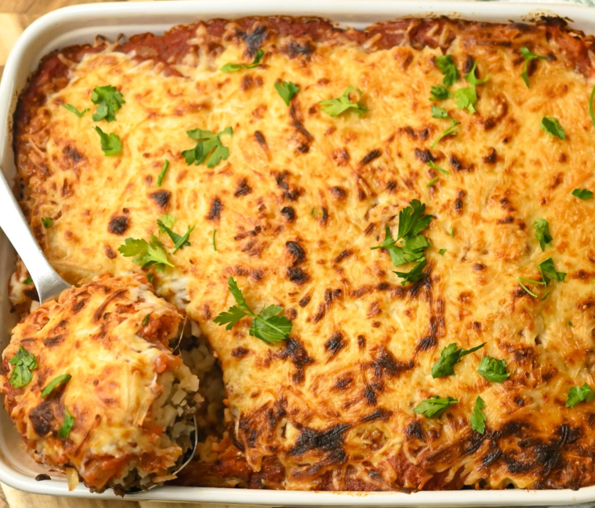 Keto Hamburger Casserole · Fittoserve Group