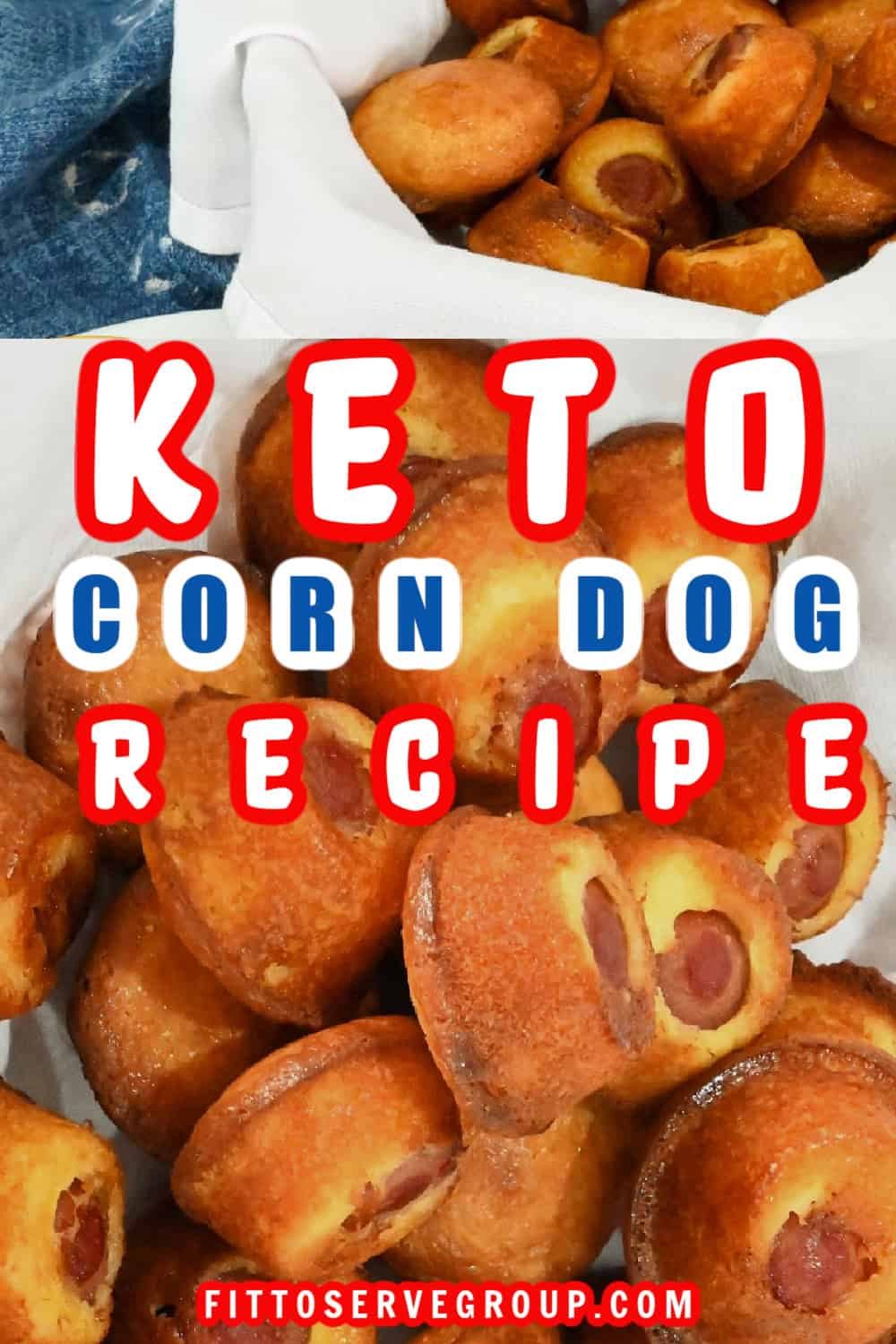 Keto Corn Dog Recipe (Low-Carb Corn Dog Muffins)