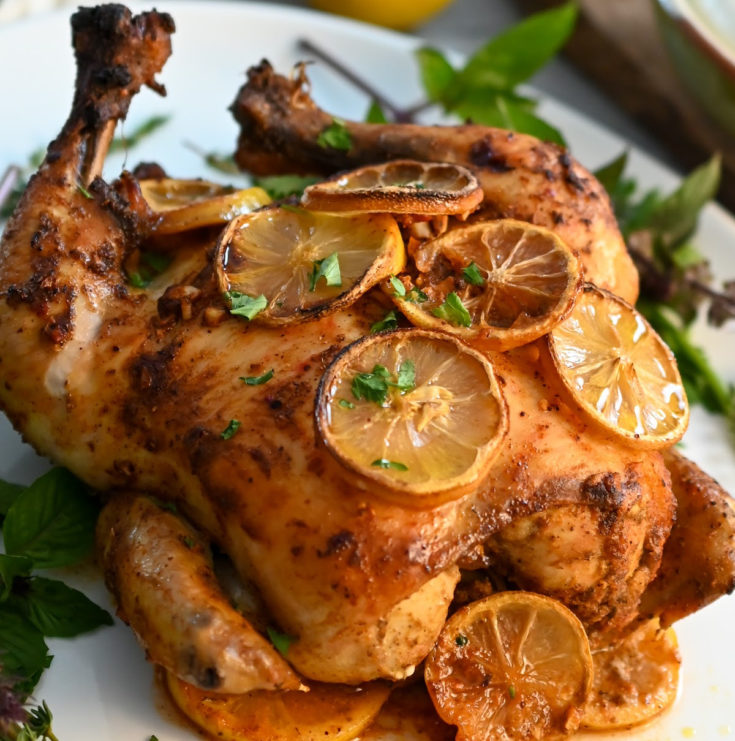 keto lemon pepper roasted chicken