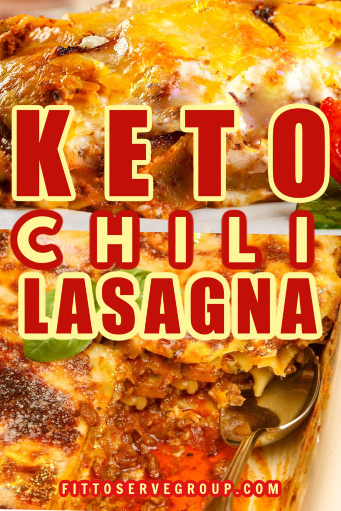 Keto chili lasagna a Tex Mex dish