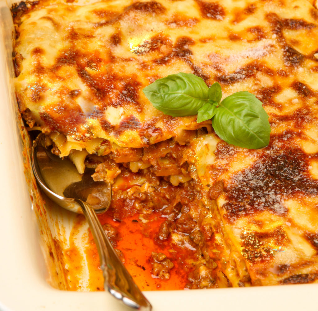 Keto-friendly chili lasagna
