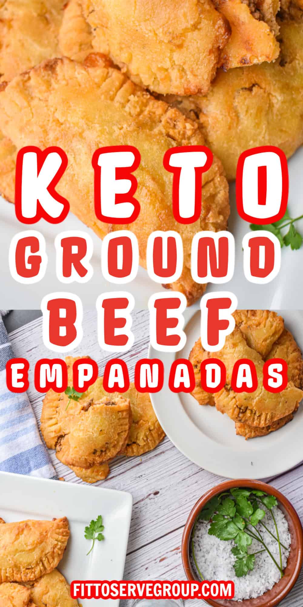 Keto Ground Beef Empanadas