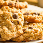Faux oatmeal chocolate chip keto cookies