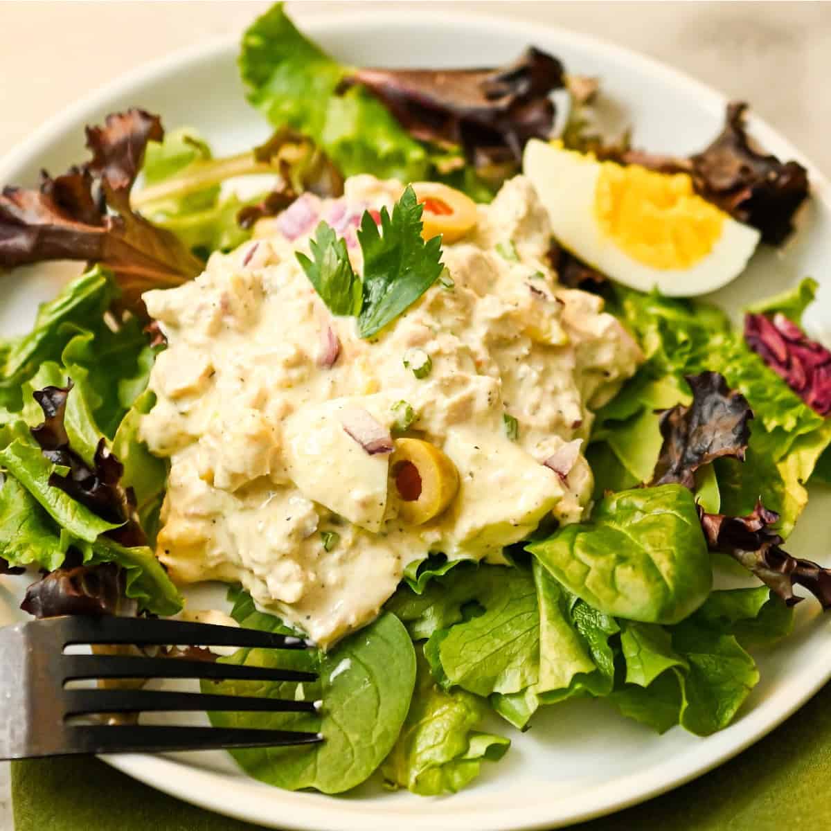 Tuna egg salad (keto 1200