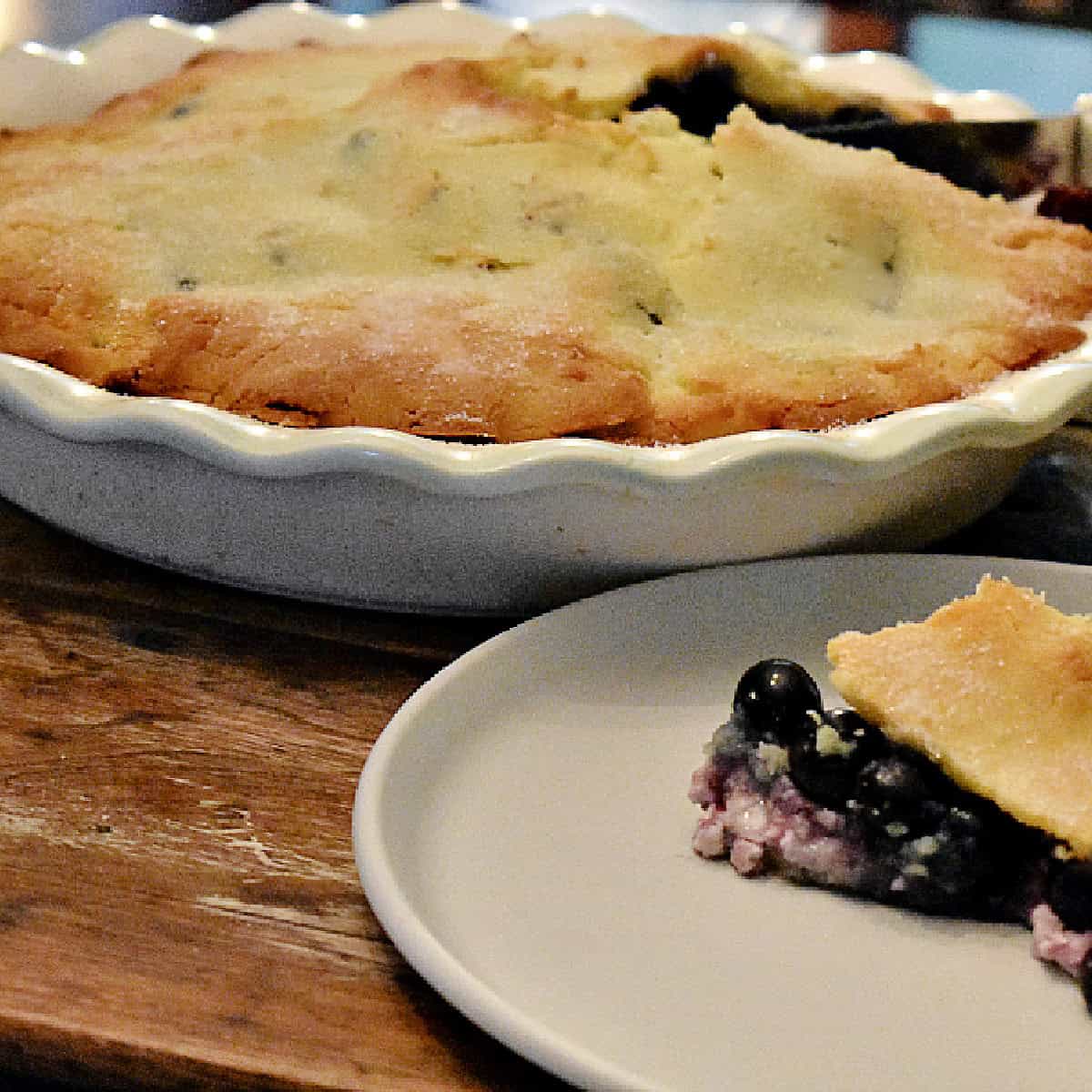 Keto Blueberry Pie 1200