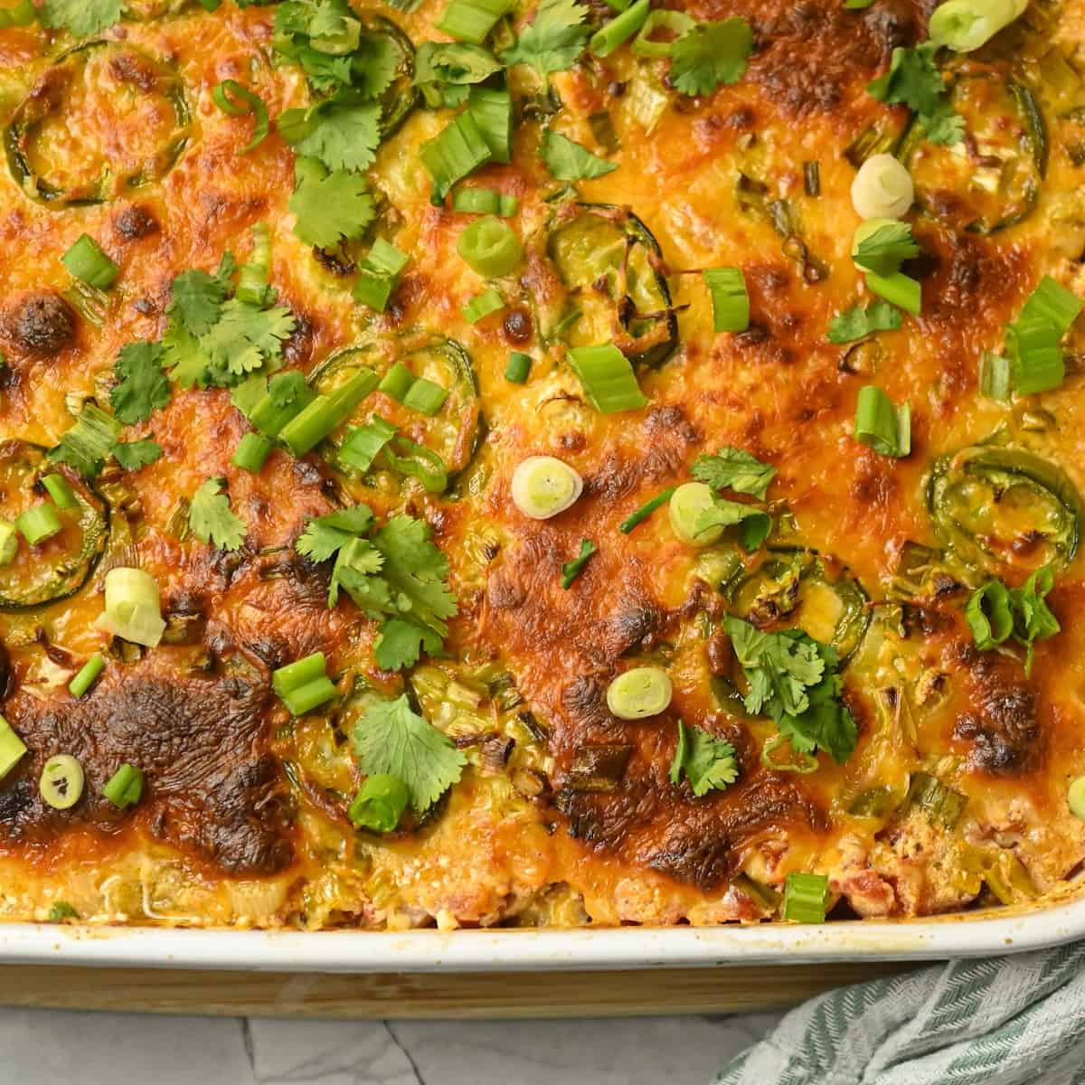 keto chicken taco casserole 1200