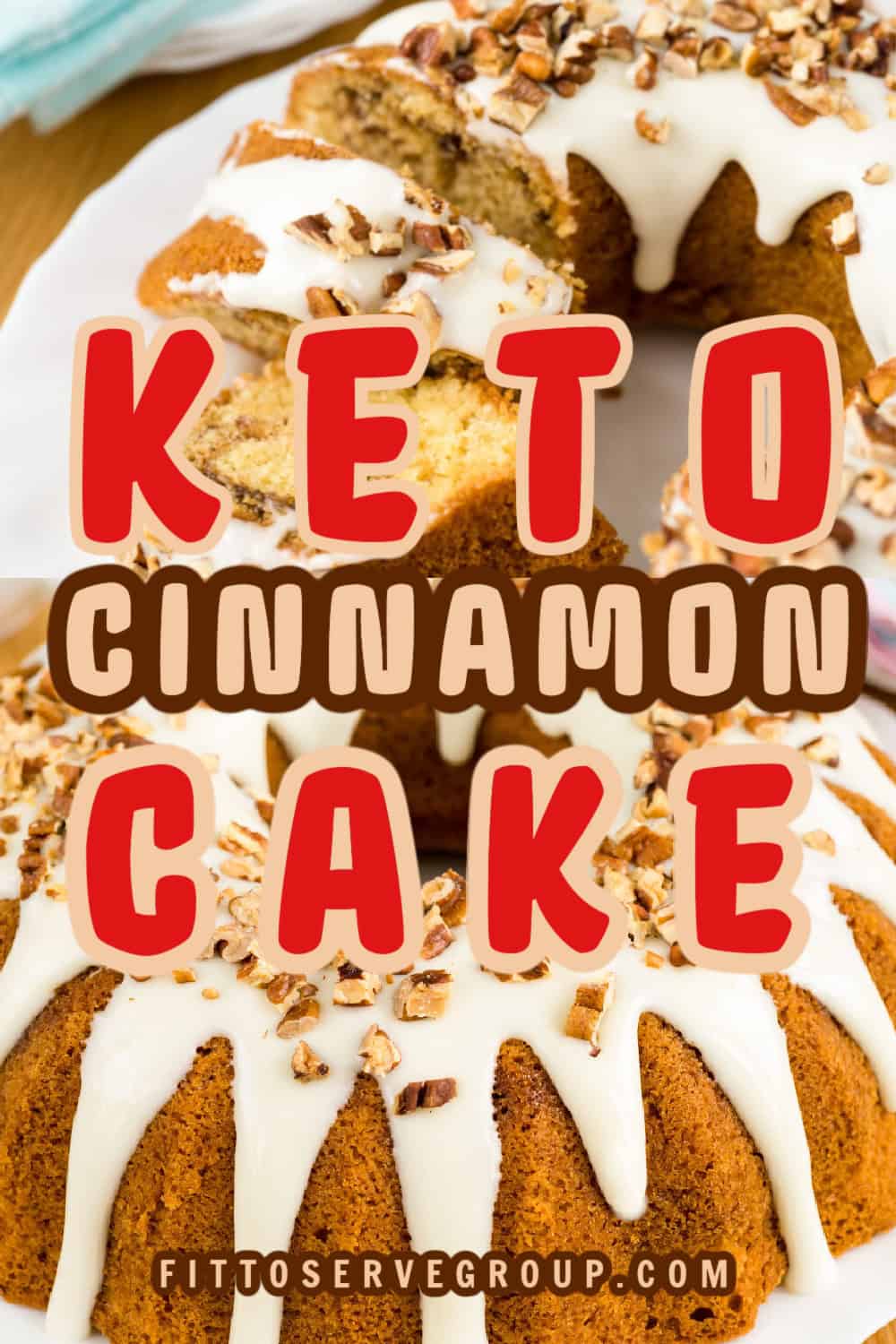 keto cinnamon roll cake