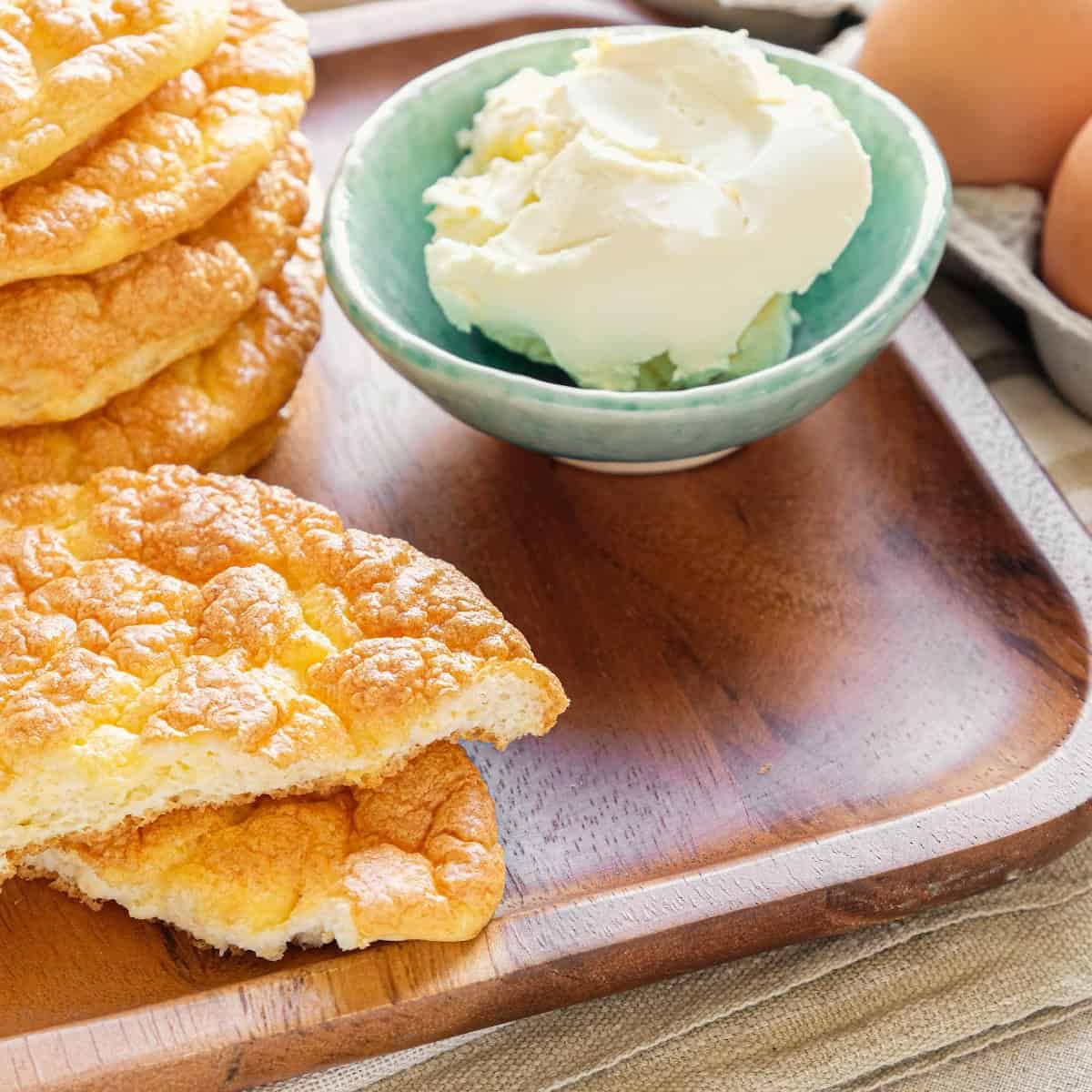 Cloud bread, Oopsie bread , Keto food, ketogenic diet, paleo, low carb high fat