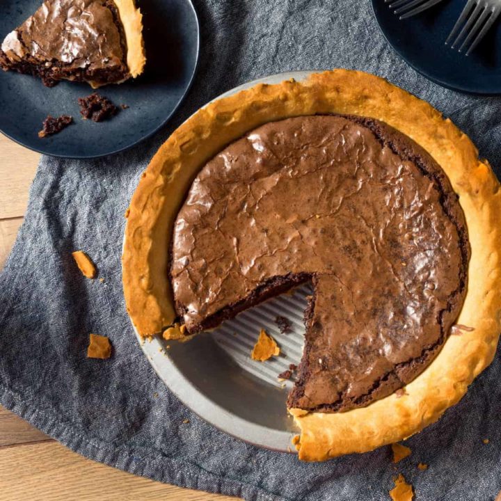 Keto Chocolate Chess Pie (Gluten-Free)