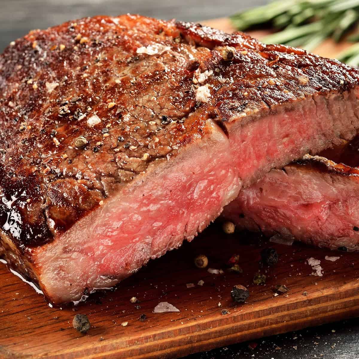 ribeye steak (carnivore diet) 1200