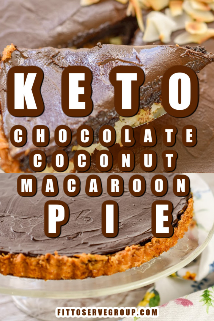 Macaron Pi Keto Chocolate Macaroon Pie · Fittoserve Group