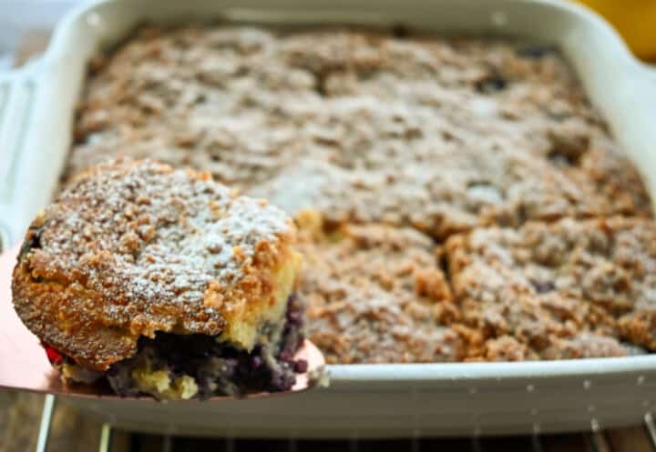 Keto Blackberry Coffee Cake · Fittoserve Group