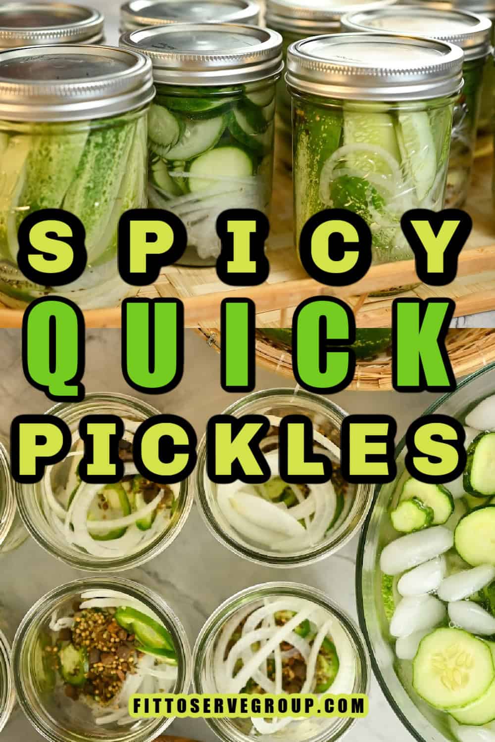 Spicy Quick Pickle Recipe, Low-Carb