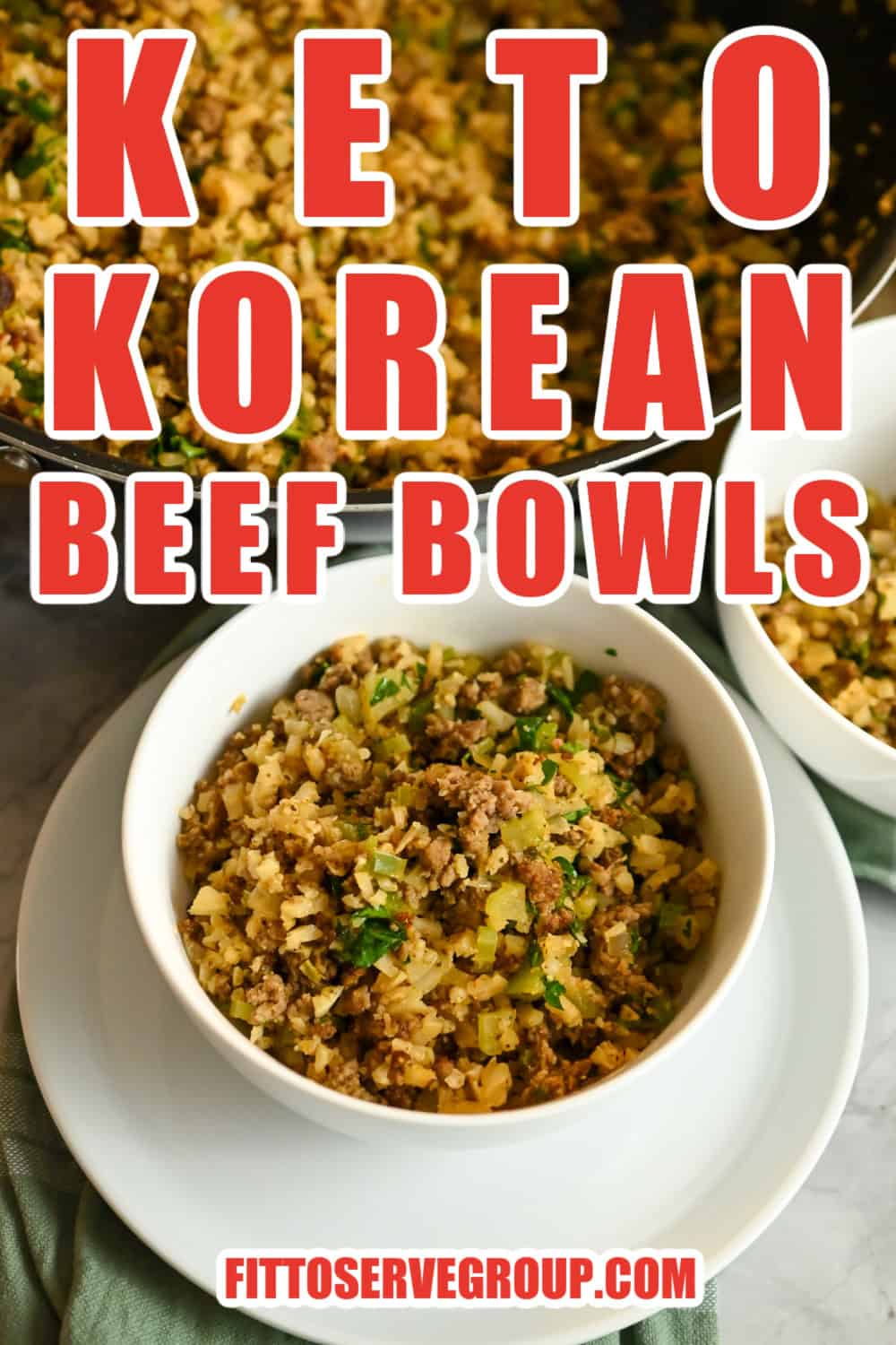 Keto Korean Beef Bowls, 30 Minute Meal