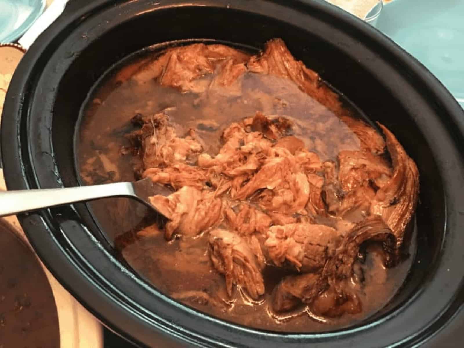 slow cooker carnivore pork
