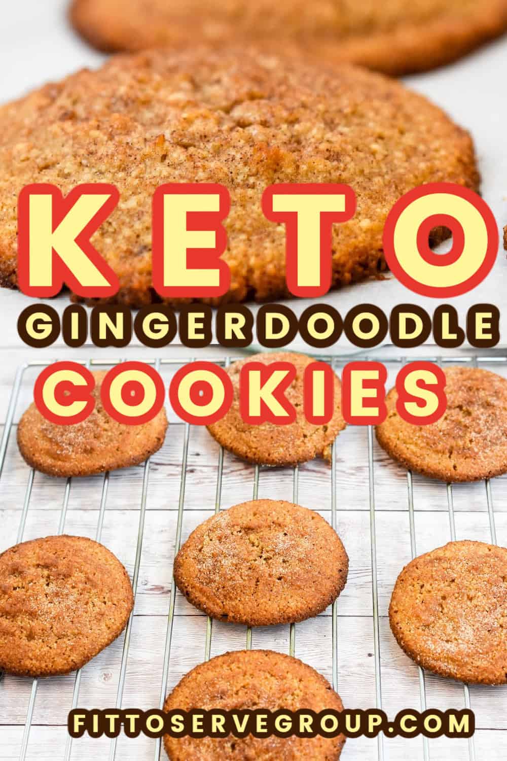 Keto Gingerdoodle Cookies