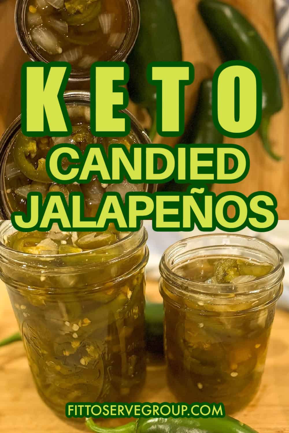 Easy Keto Cowboy Candy, Sugar-Free Candied Jalapeños