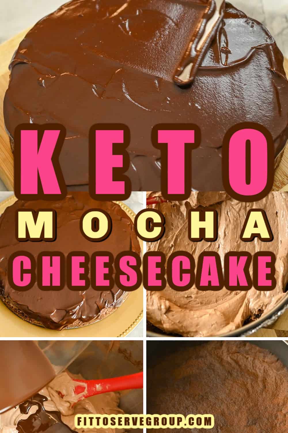 Keto Mocha Cheesecake, Gluten-Free