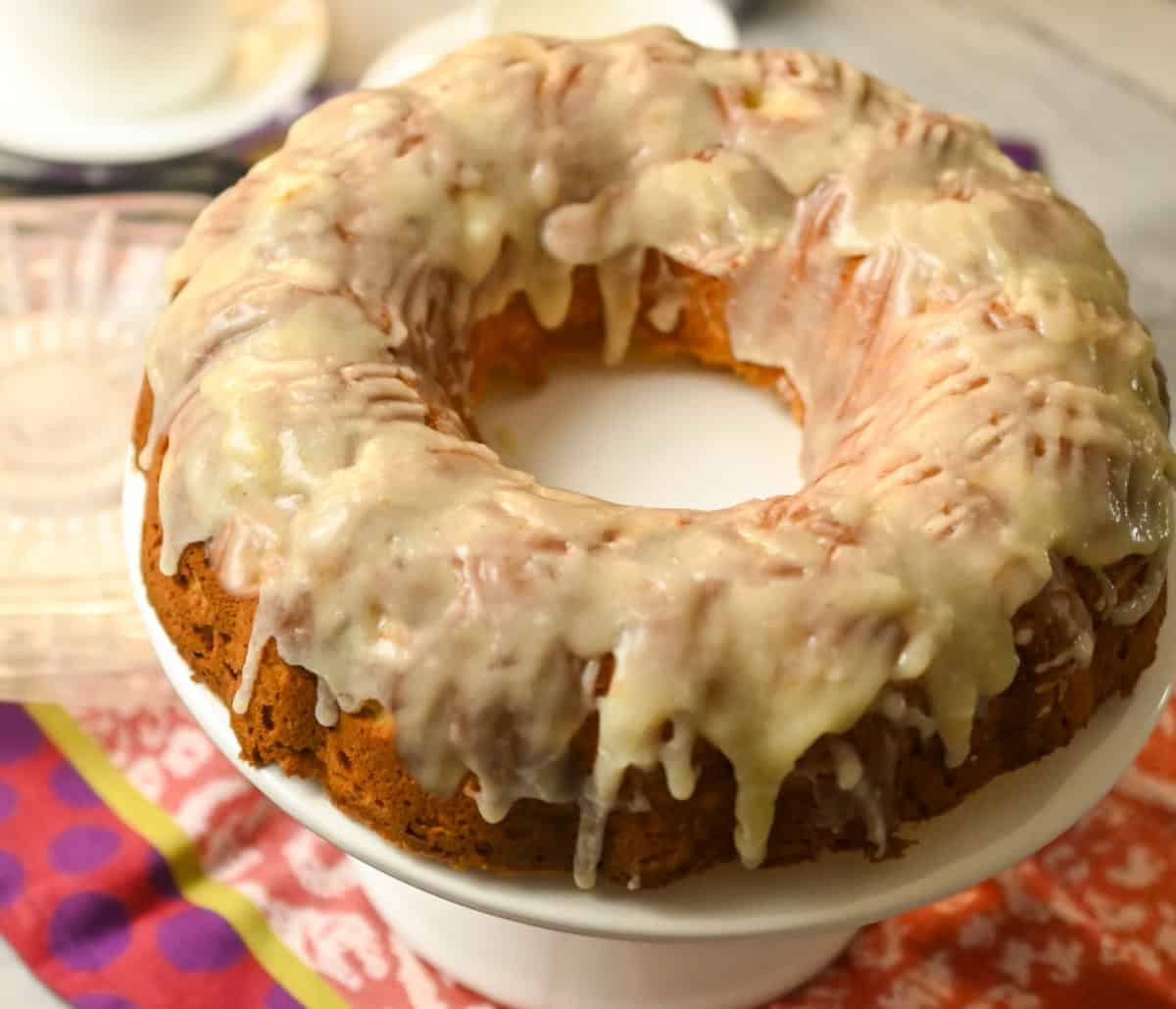 keto eggnog cake (whole)