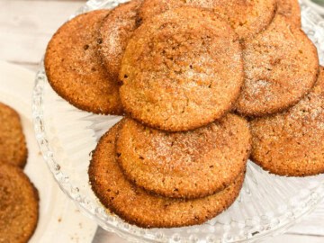 best low-carb gingerdoodle cookies