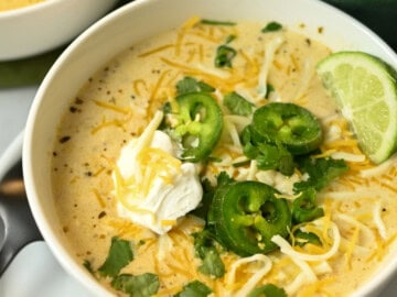 keto roasted poblano chicken soup