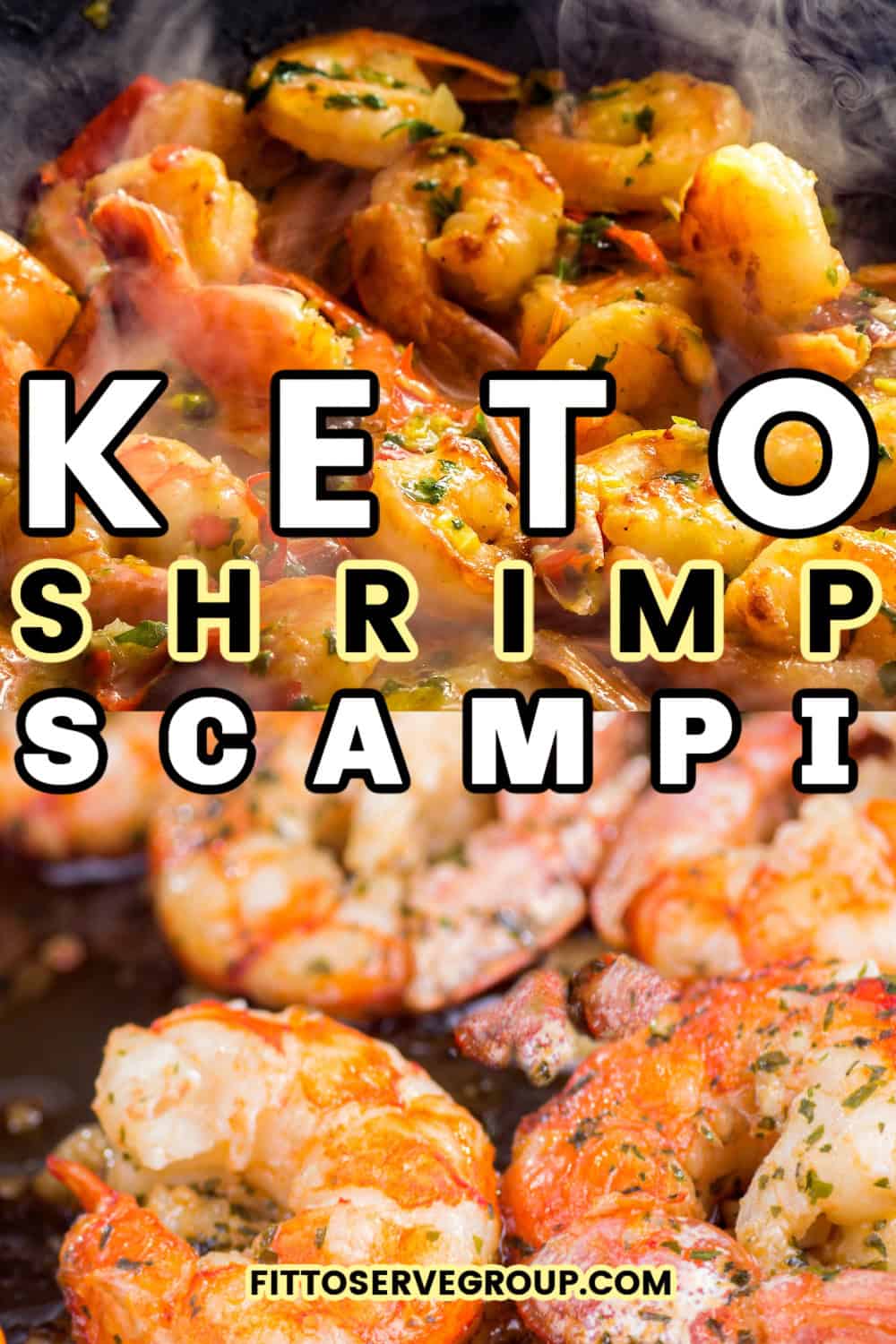 Easy Keto Shrimp Scampi
