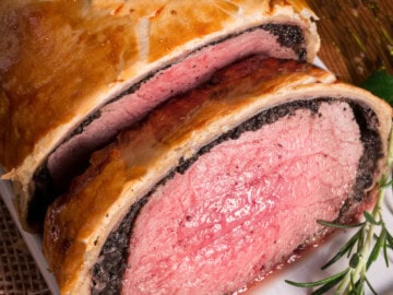low-carb Beef Wellington