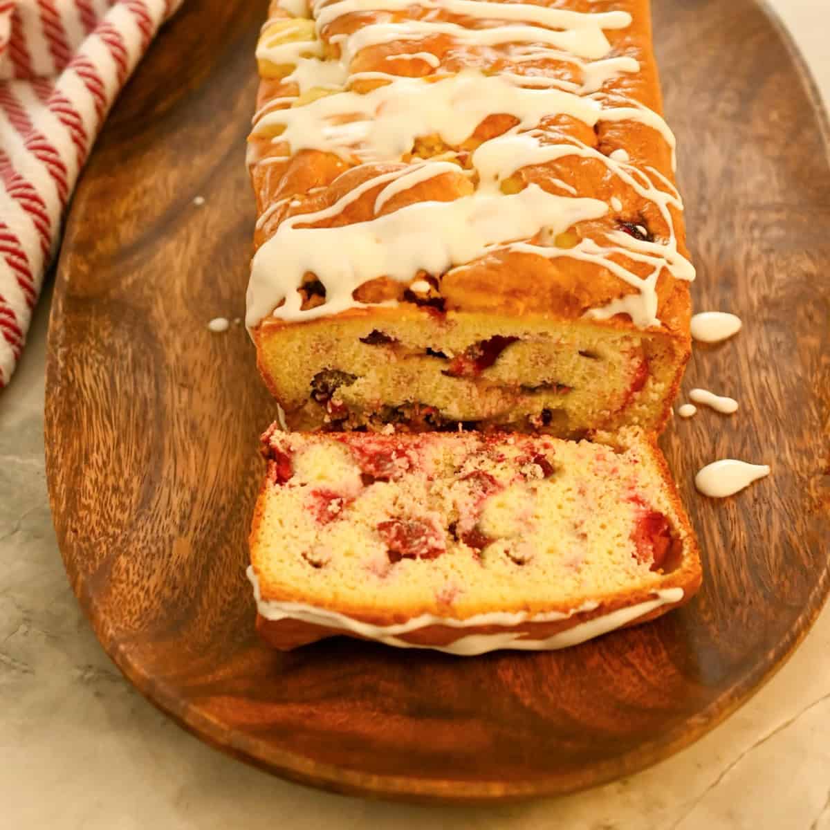 keto white chocolate cranberry bread featured image 1200