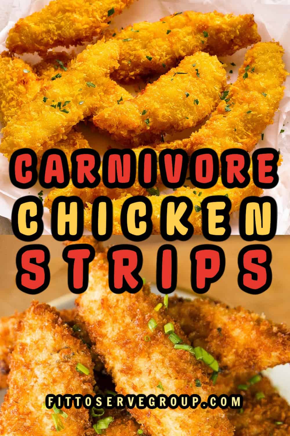 Carnivore Chicken Strips, Easy